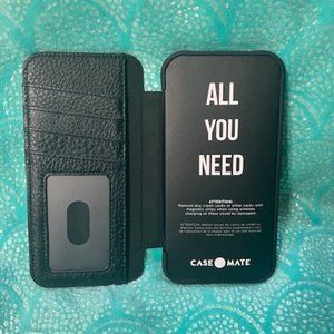 CASEMATE BLACK LEATHER IPHONE 12/13 PRO MAX